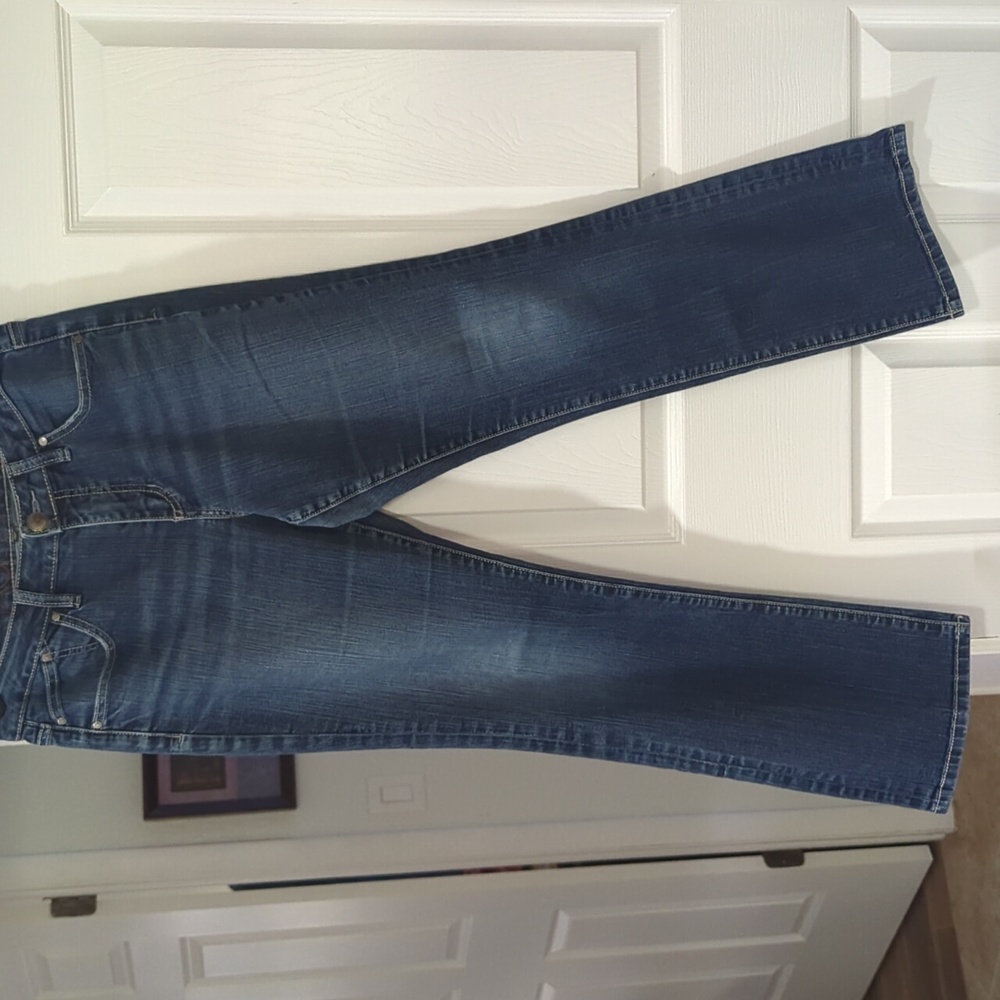 Jag Jeans Mid Rise Boot Cut Jeans